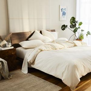 Classic Percale Duvet Cover (white, queen)