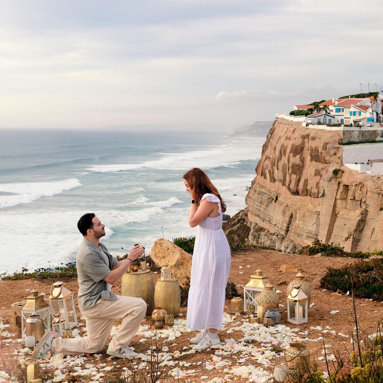 Our engagement in Sintra, Portugal ♥️