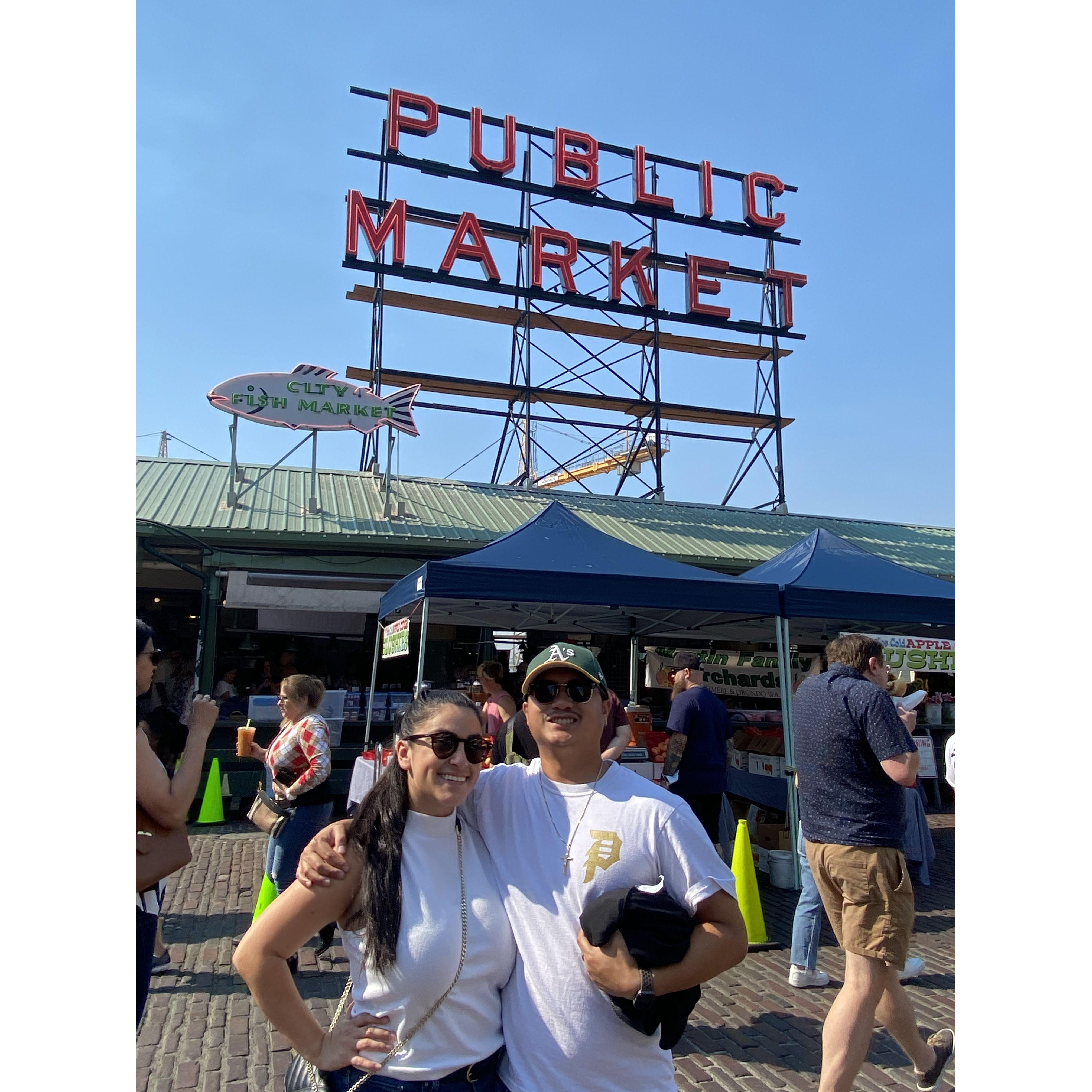 First time in Seattle