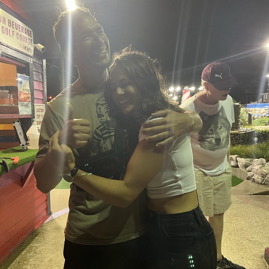 Big mini-golf enthusiasts