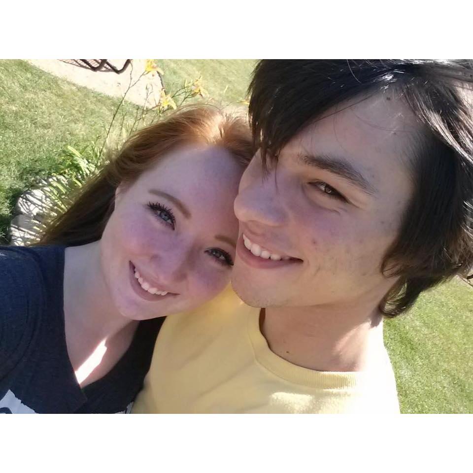Only 5 months in to the relationship visiting him in Chicago 2013. (babies)