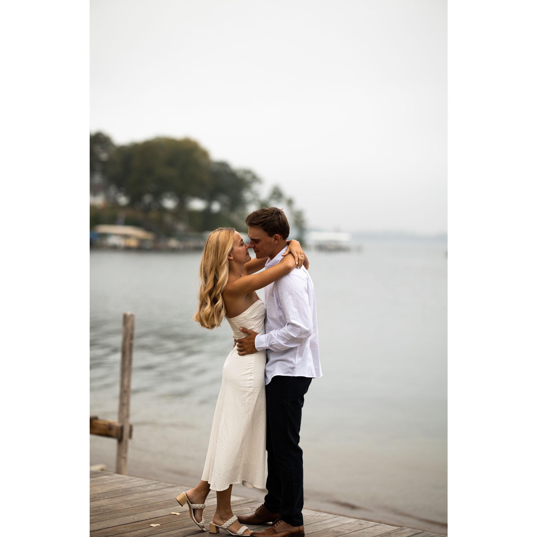 Our beautiful engagement pictures our sweet friends Carsyn took for us!