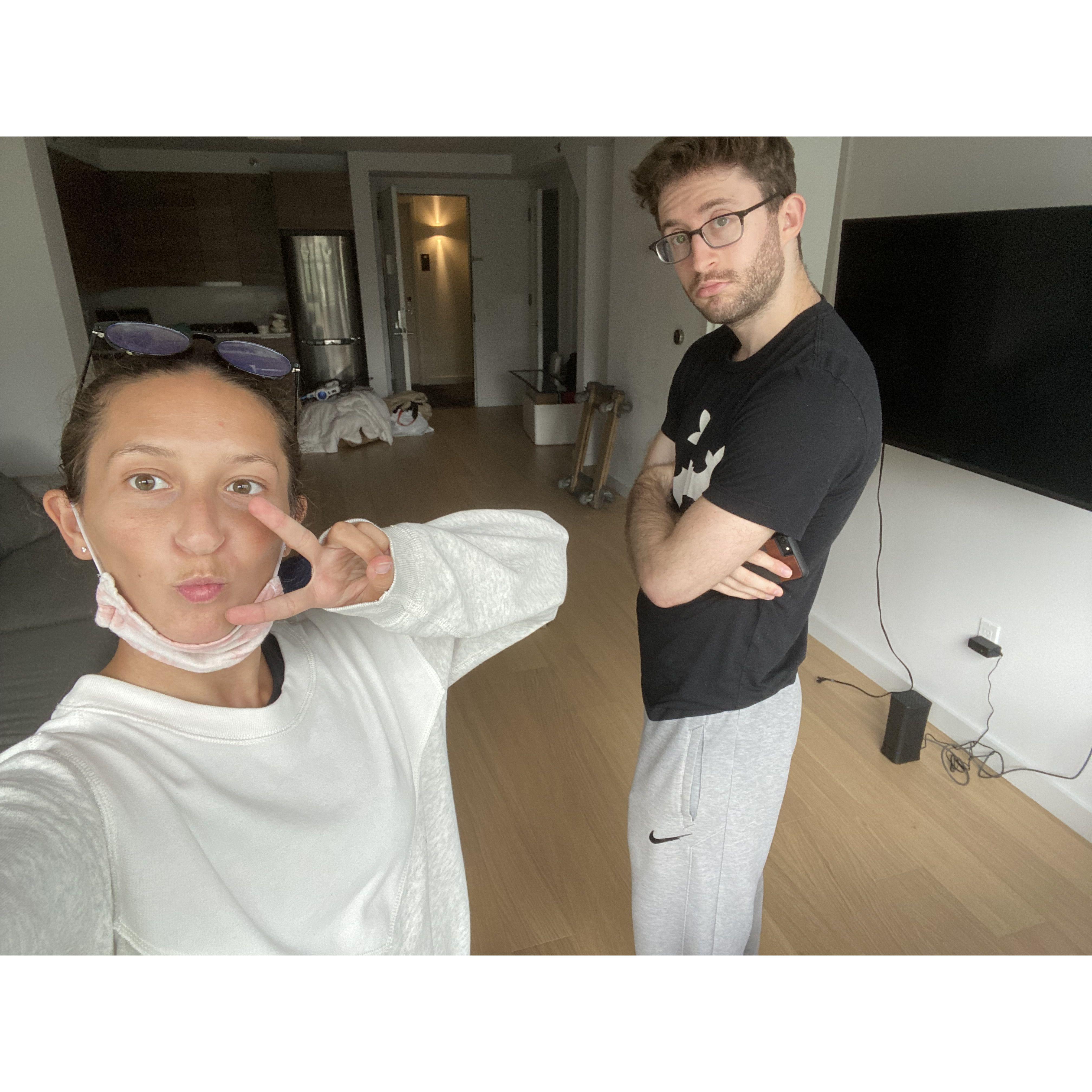 Saying goodbye to our first shared home