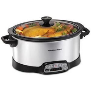Hamilton Beach - Programmable 7-Qt. Slow Cooker
