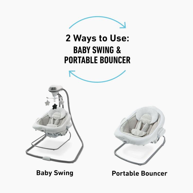 Graco®, DuetConnect LX Swing & Bouncer | Zola Baby