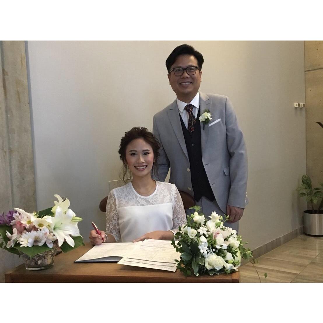 Civic wedding, Toronto City Hall 2017