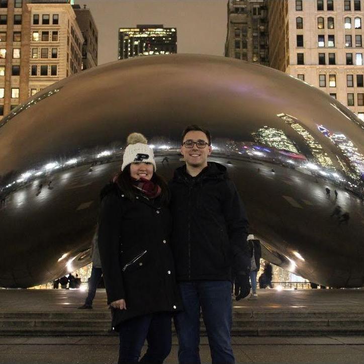 December 2019 - Our first trip together; Chicago, IL