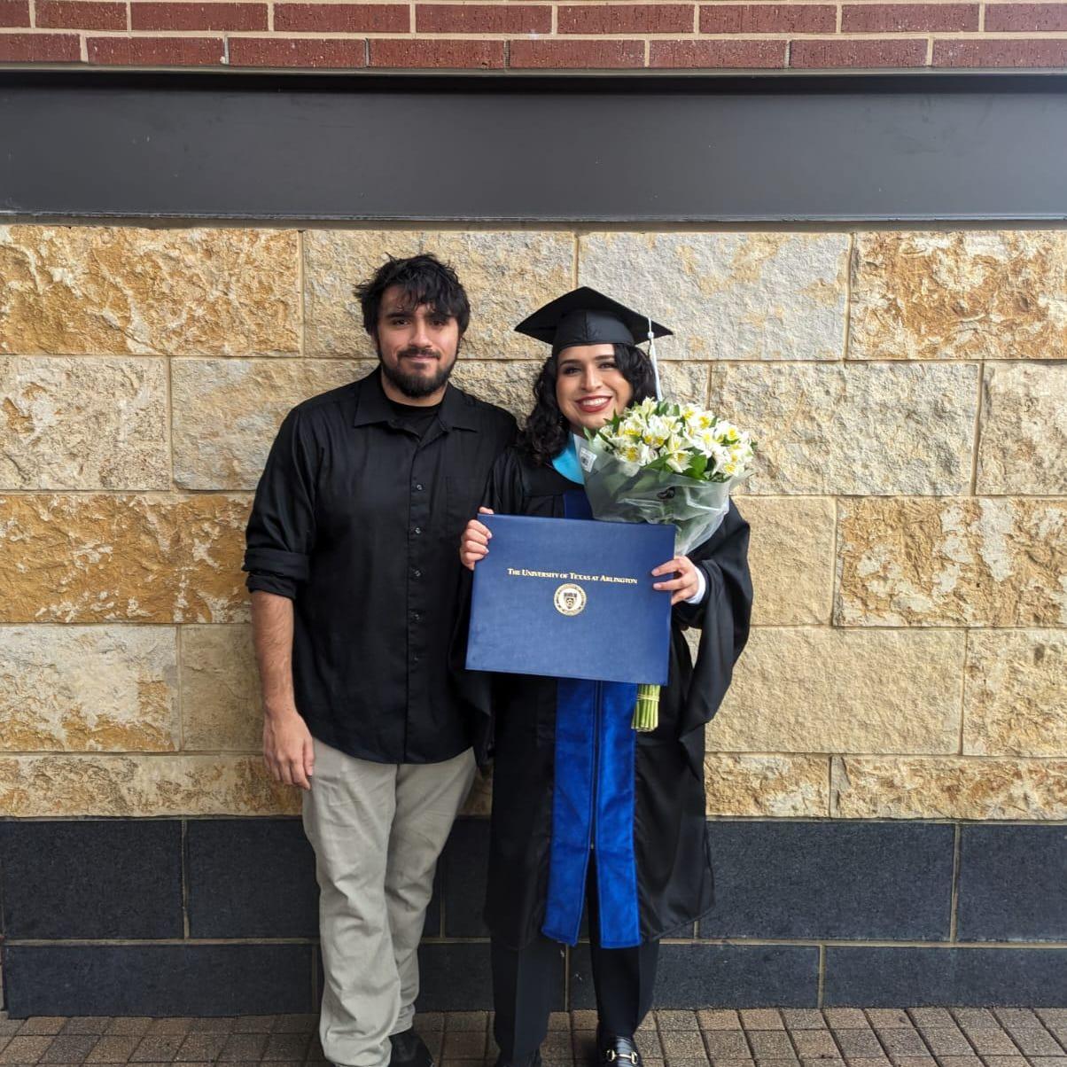 When I graduated with my Master's Degree in Educational Leadership