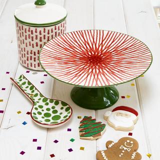 Mistletoe Cake Stand