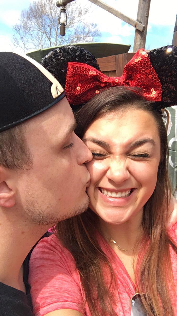 Our first vacation: Disney World with Kris! We had so much fun and Chase didn’t even throw up one time!!