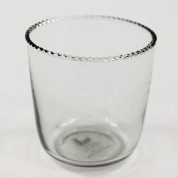 Ruffle Rocks Glass