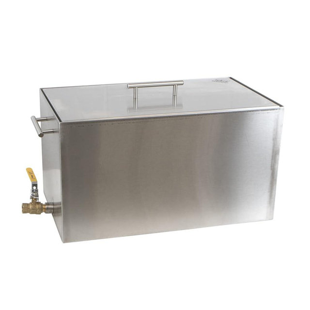 15 quart Jar Stove Top Water Bath Canner - Updated Style - Large Pot/With Drain Valve - Not Polished