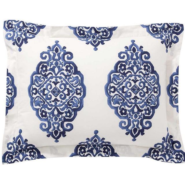 Twilight Asher Medallion Organic Cotton Duvet Cover, Standard
