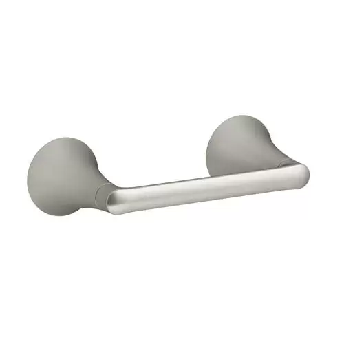 KOHLER Lilyfield Brushed Nickel Surface Mount Pivot Toilet Paper Holder