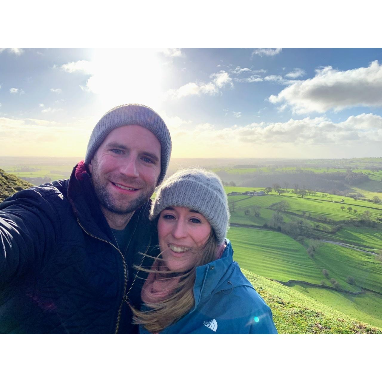 This is taken from Thorpe Cloud, which we will be walking up the morning after the wedding! See schedule for more information.