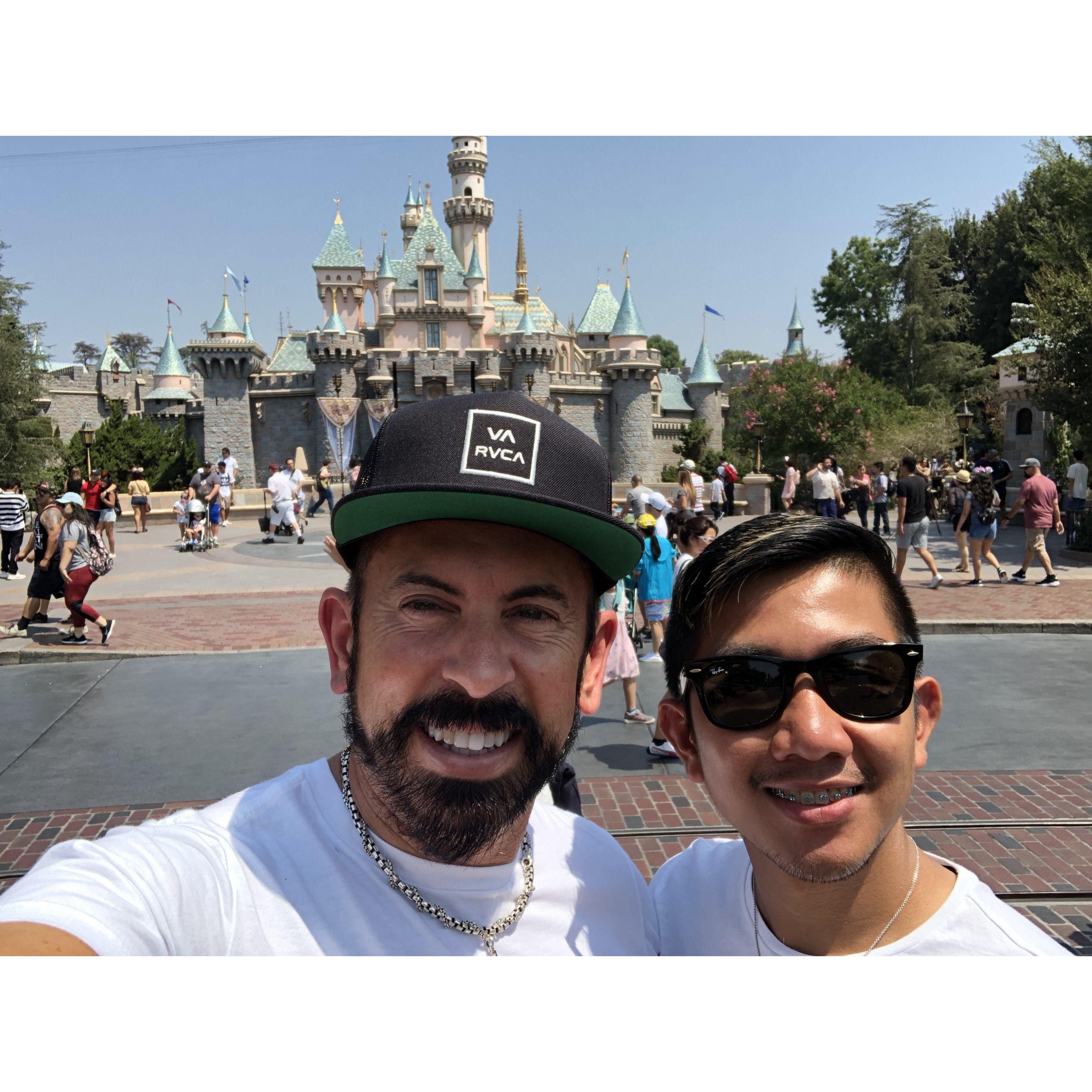 At Disneyland 2017