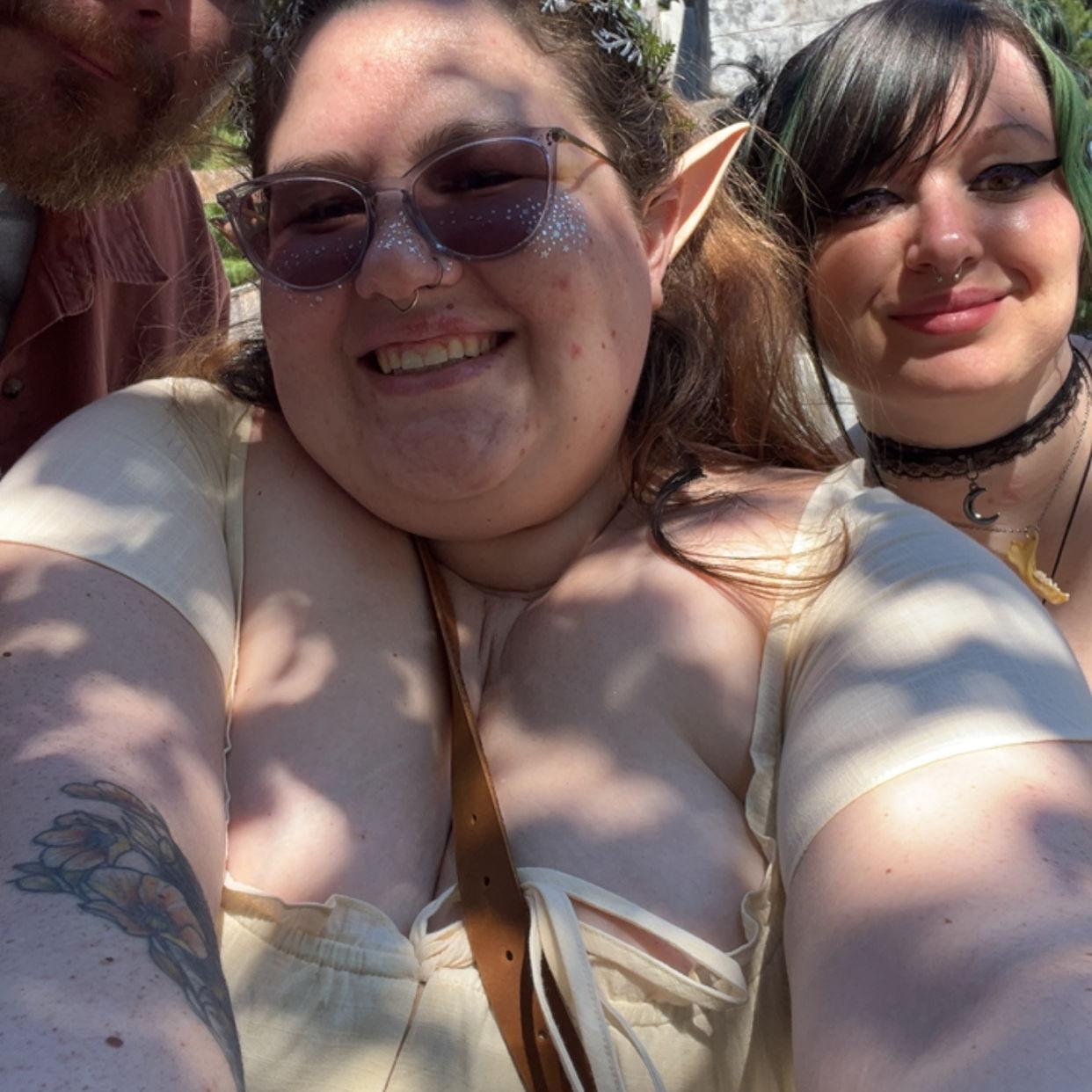 Most recent Ren Faire with one of my friends