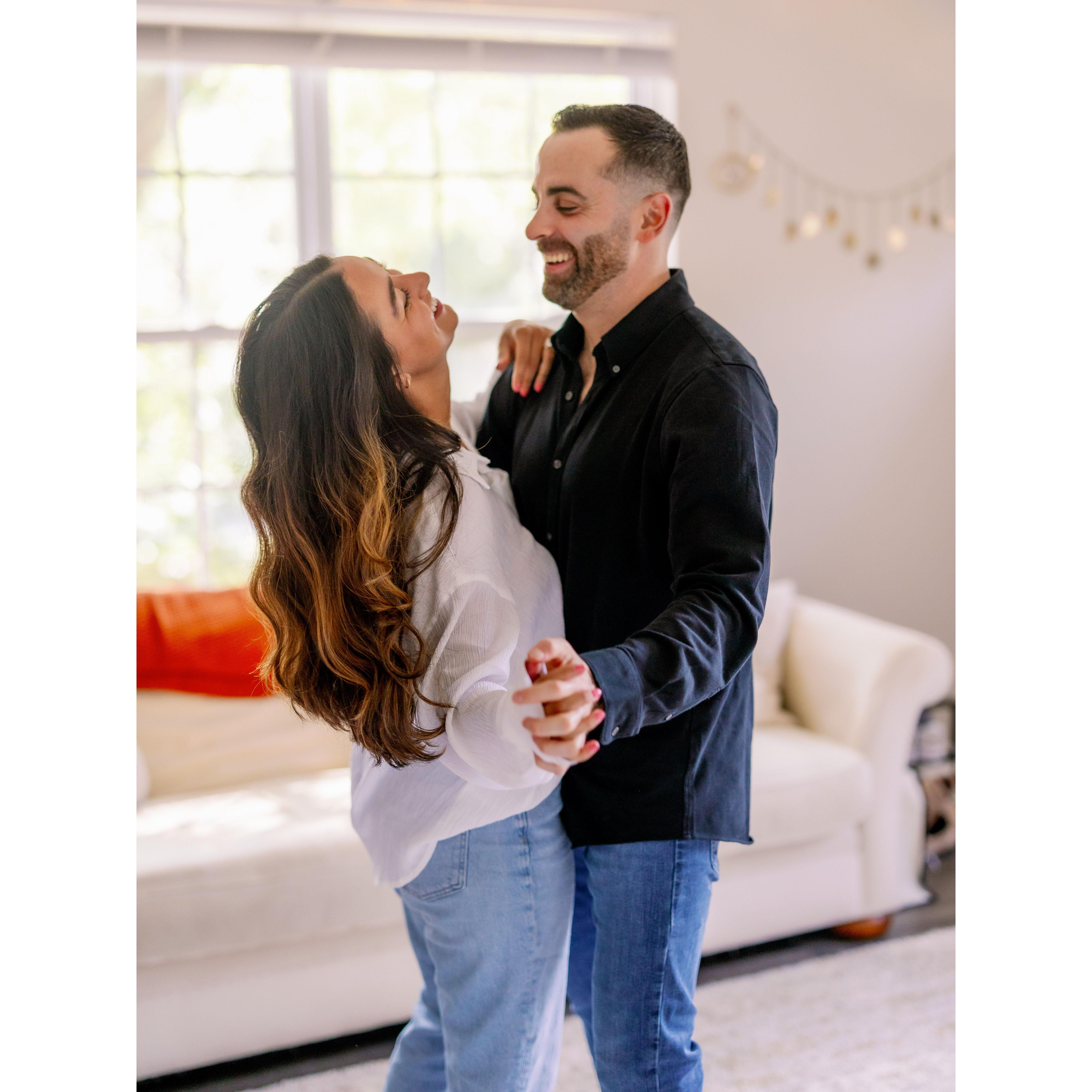 David and Monique moved in together in August of 2021