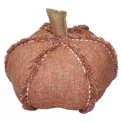 Pumpkin-Shaped Pillow - Orange