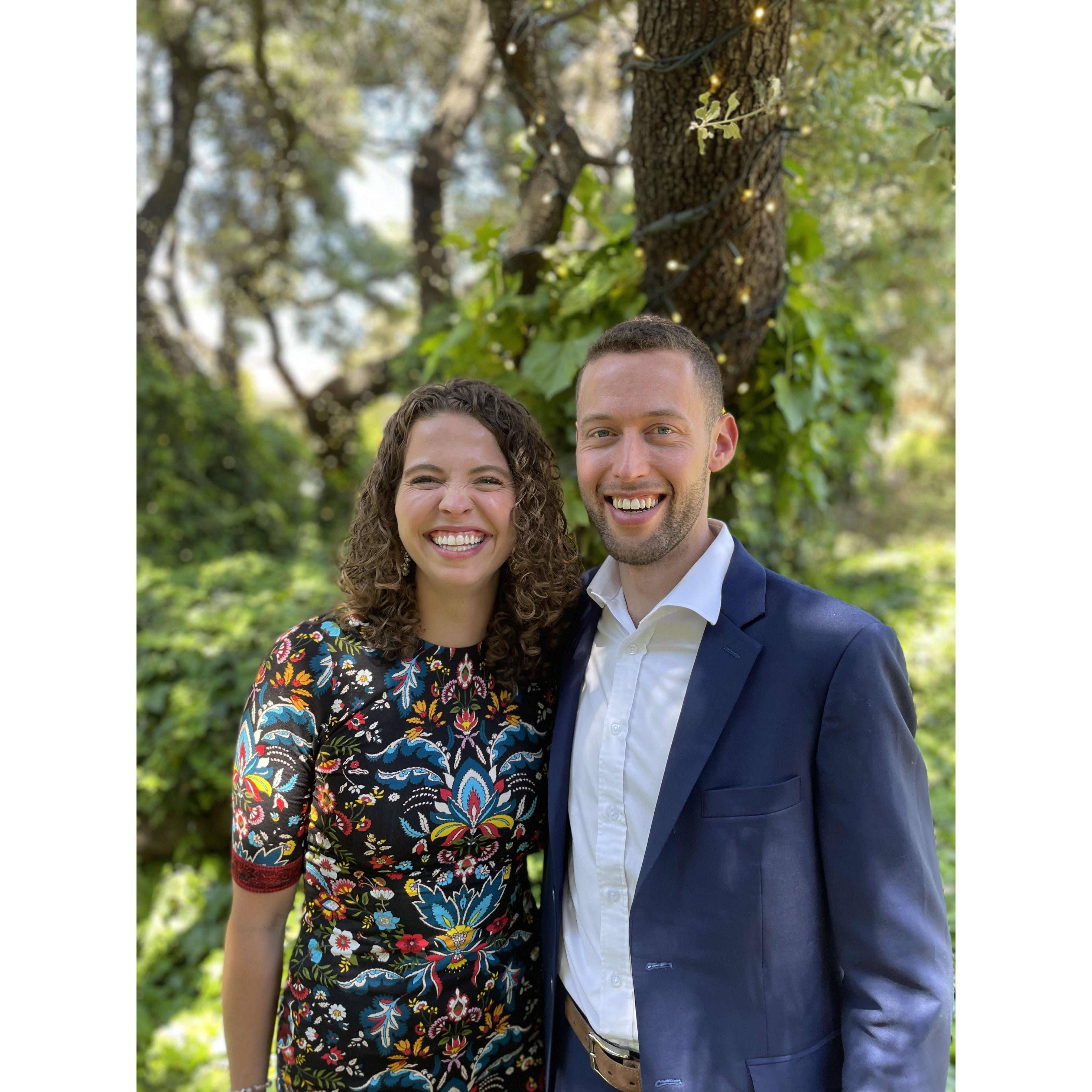 Mare & Pablo's wedding in Madrid, two months into dating.