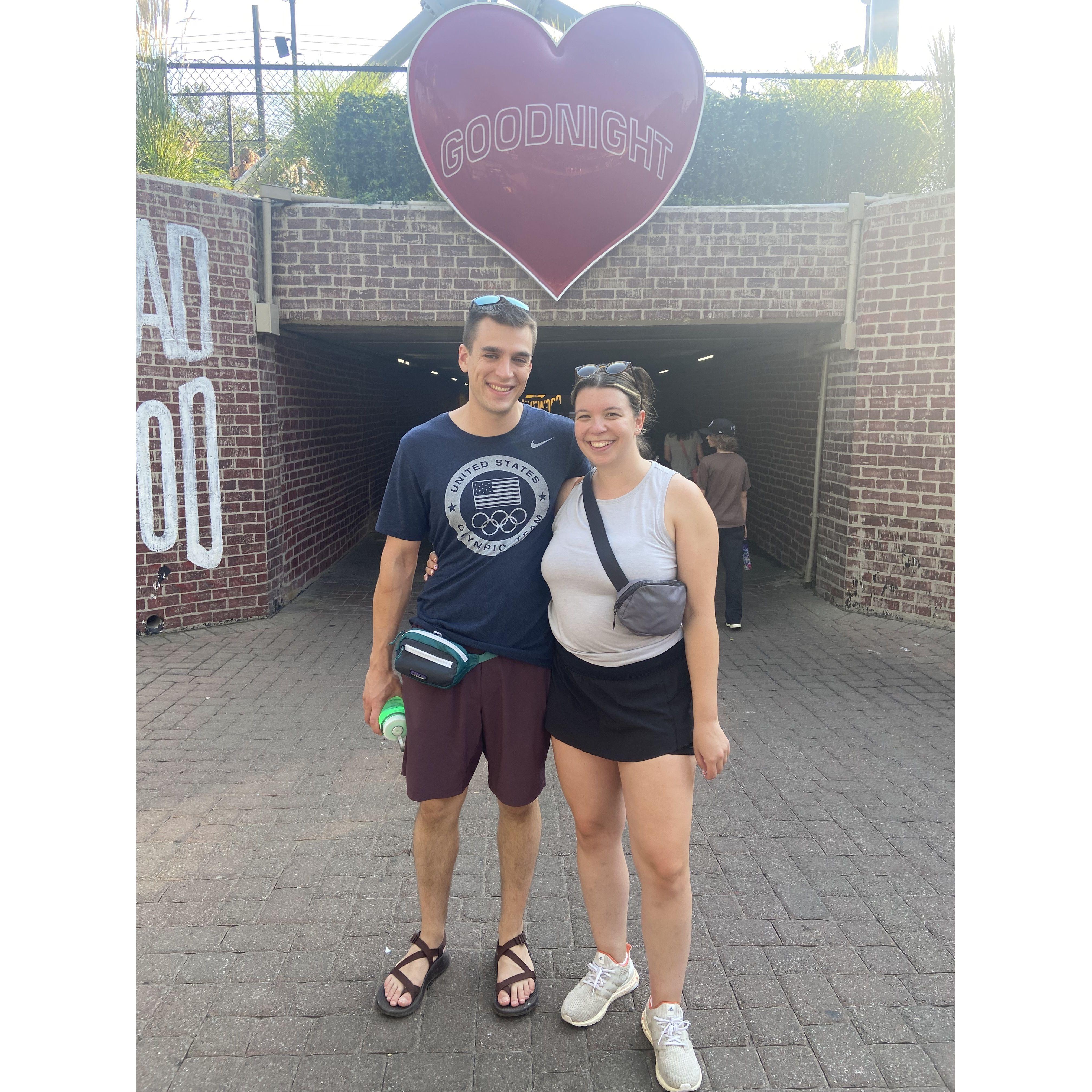 August 2023 - enjoying Kennywood in Pittsburgh