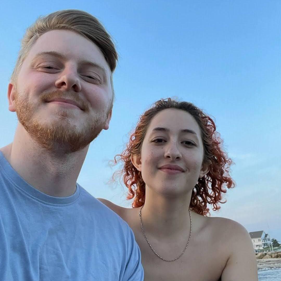 Our first roadtrip 2 months after we met, both underemployed, and willing to sleep on a small boat in Providence, RI (2021)