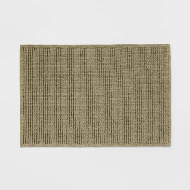 20"x30" Performance Plus Bath Mat Solid Light Green - Threshold™