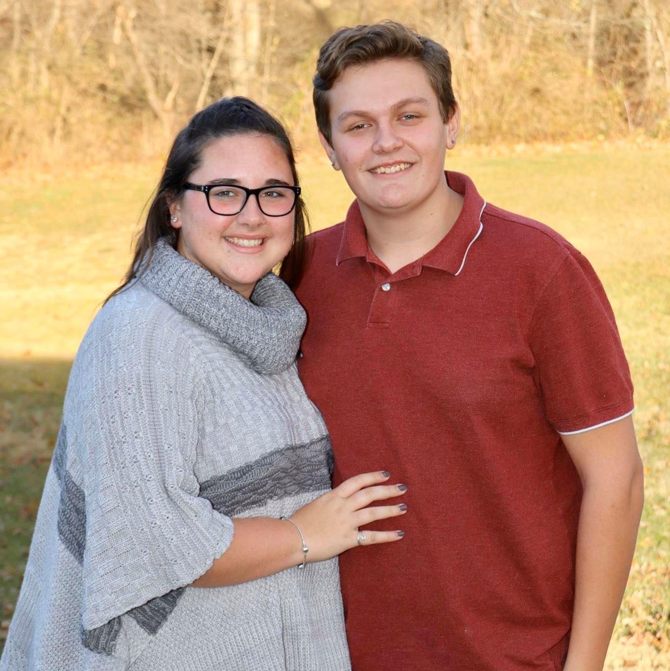 Caitlyn (bridesmaid) and Colton (best man)