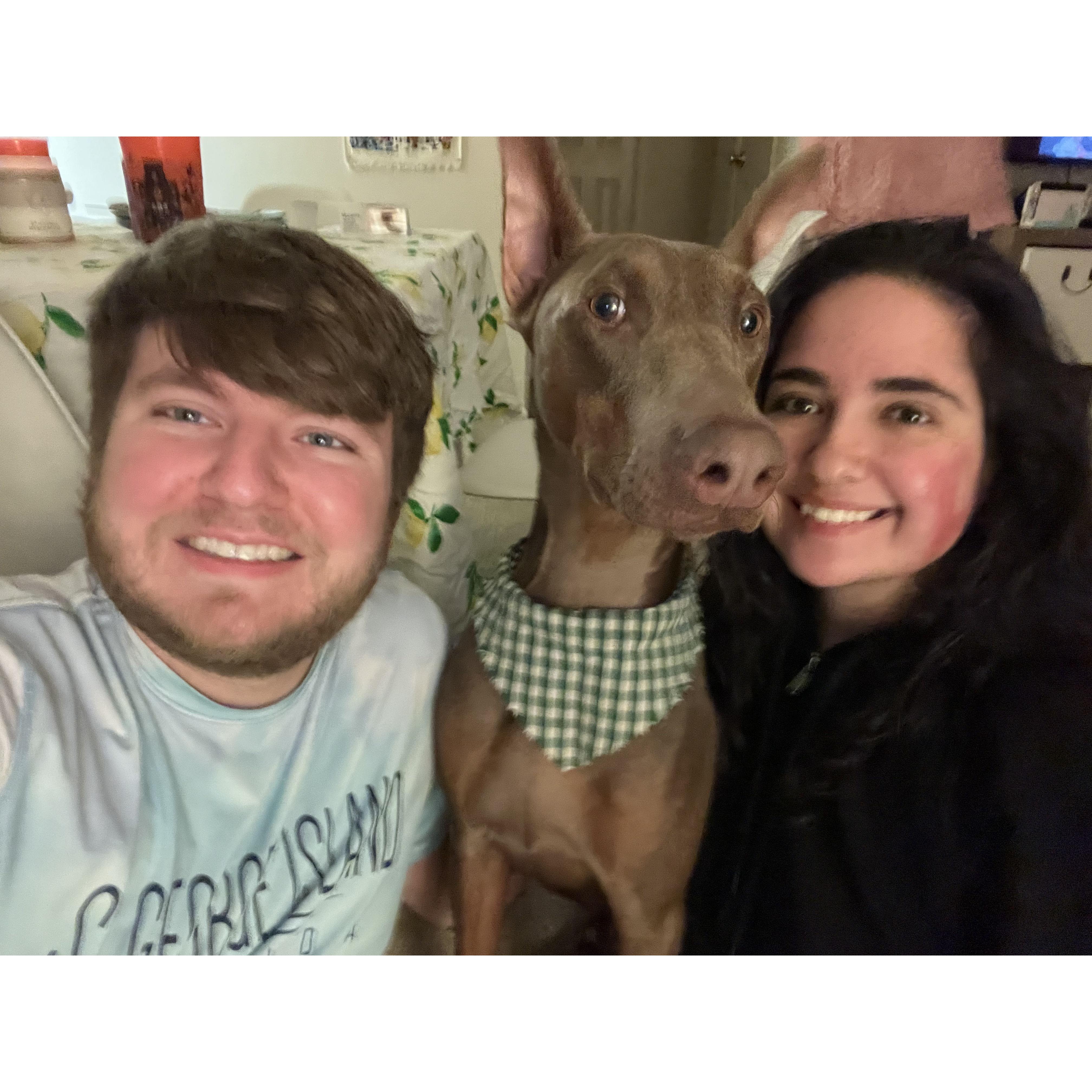 Always up for a family photo op! :)