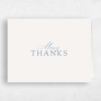 Blue Wedding Thank You - Leif Landscape