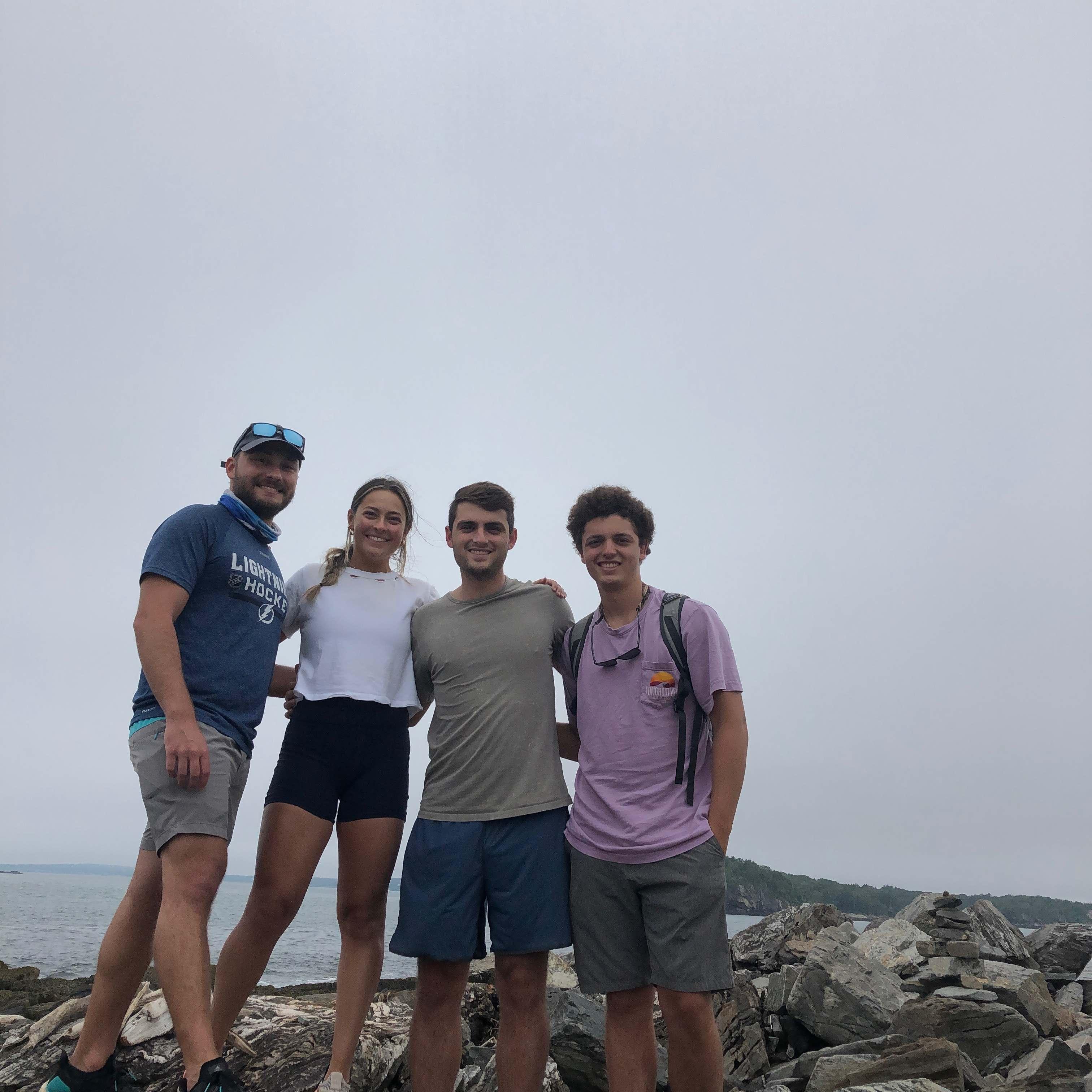 Anthony and Peyton came to visit us in Maine! This was from our trip to Peaks Island! 