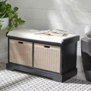 Landers 2-Drawer Cushion Storage Bench