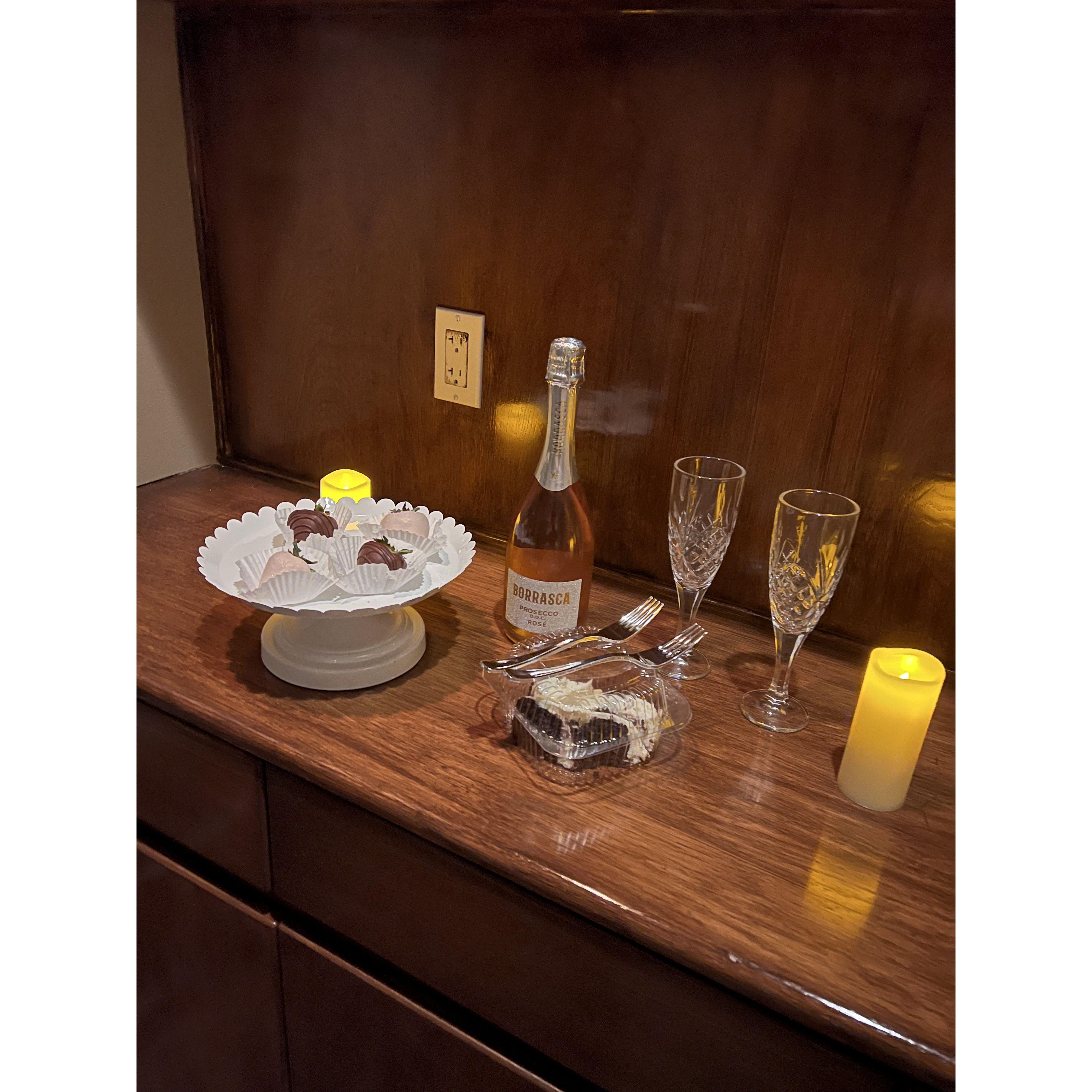 Honeymoon suite surprise