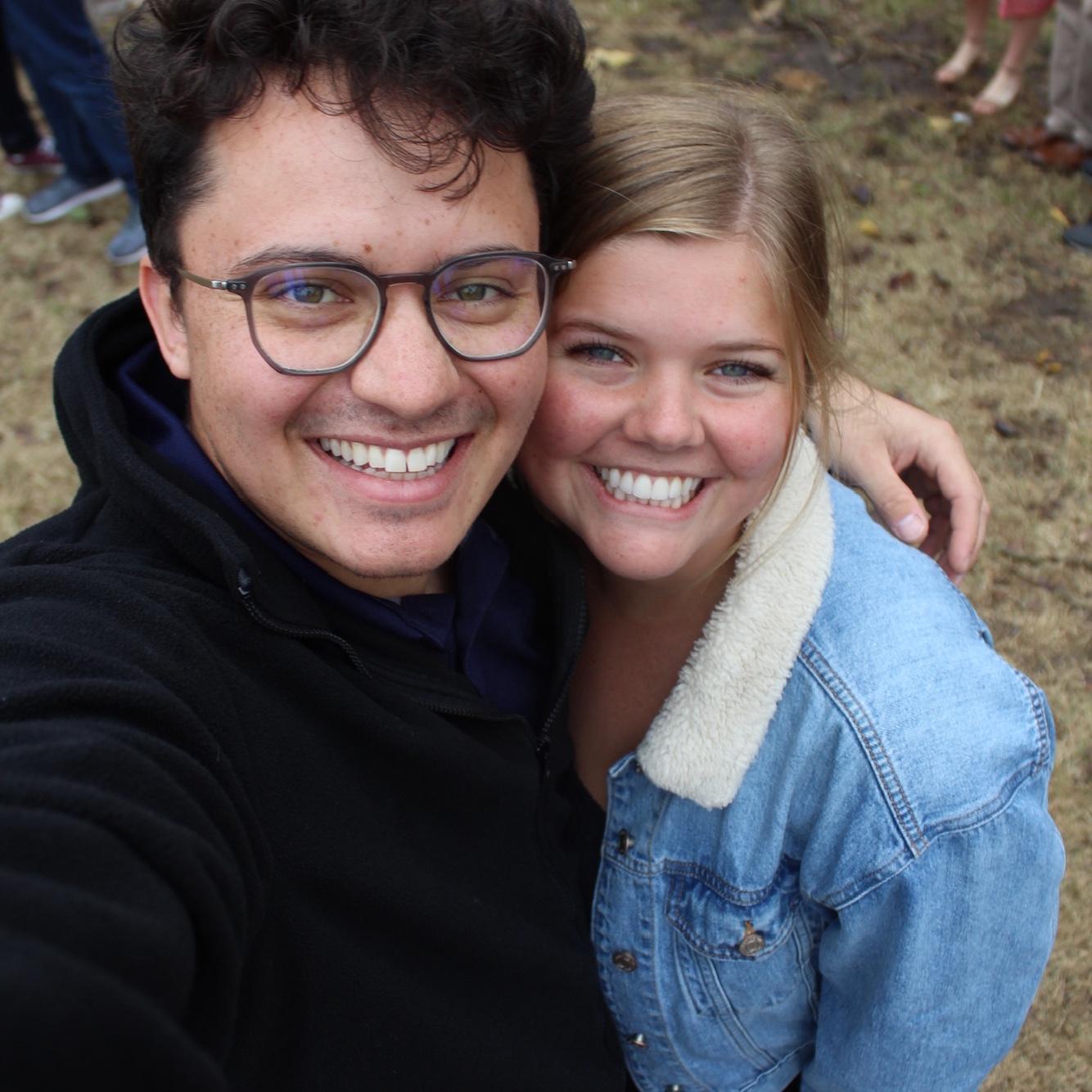 Sam came to our student center's annual fall retreat, "Kerygma"