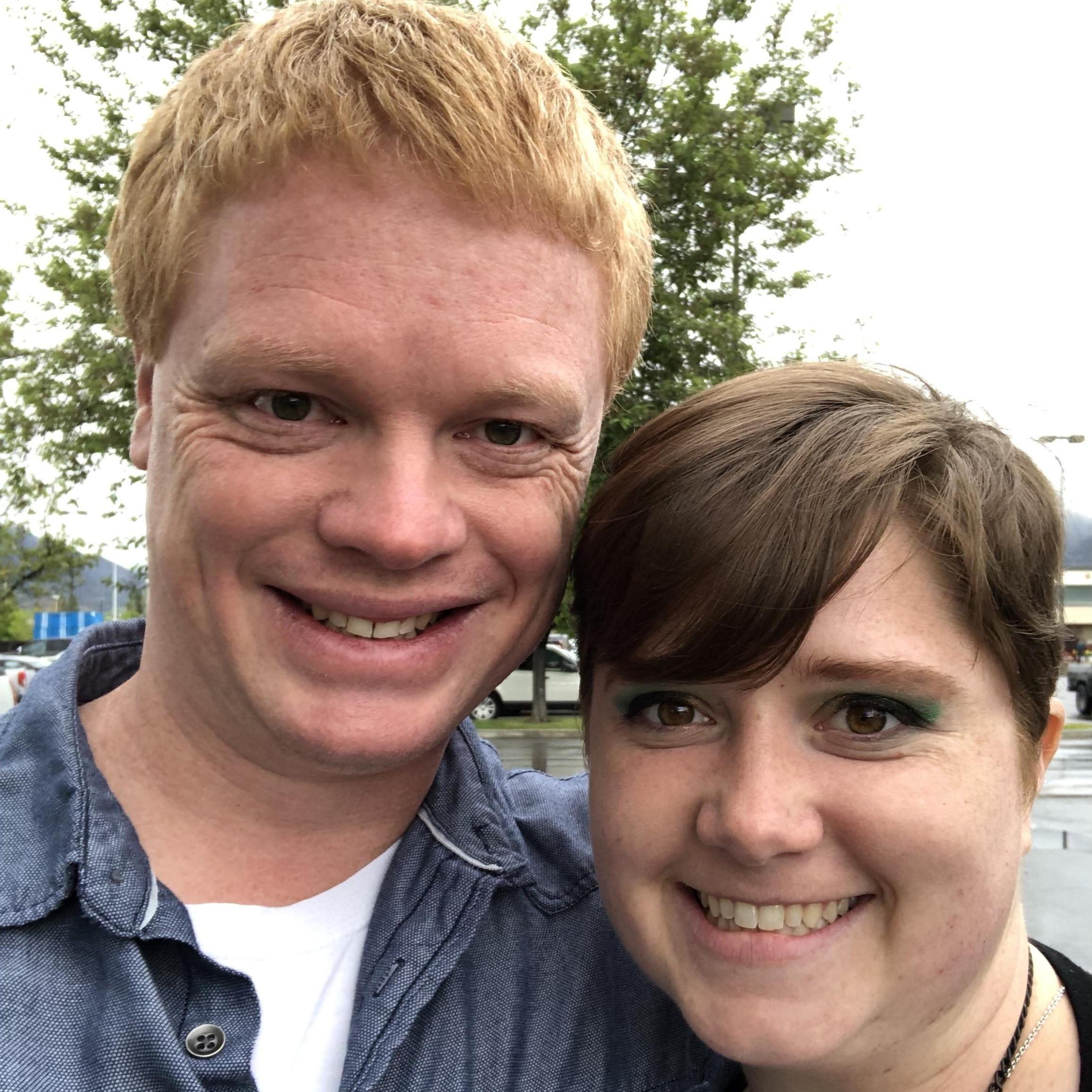 This was our 6th monthiversary. We celebrated by going on our first day together.
