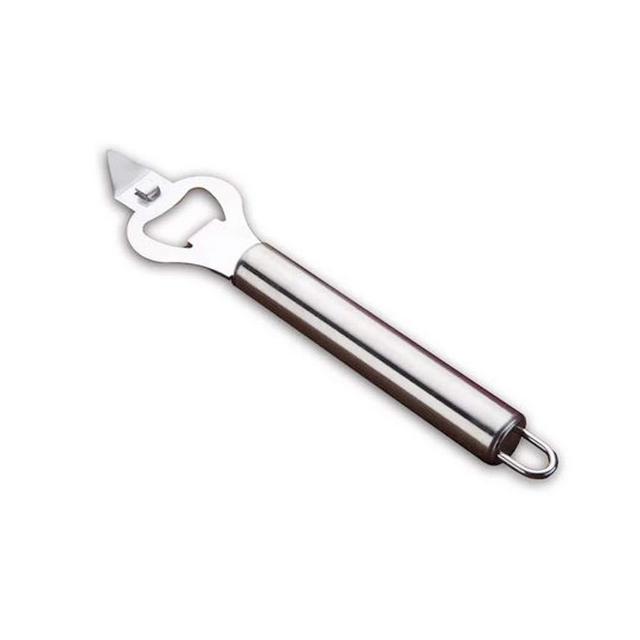 Antrader Stainless Steel Bottle and Can Opener, 7.5 Inch Silver Tone