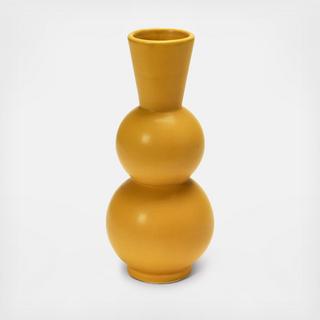 Curved Stoneware Vase