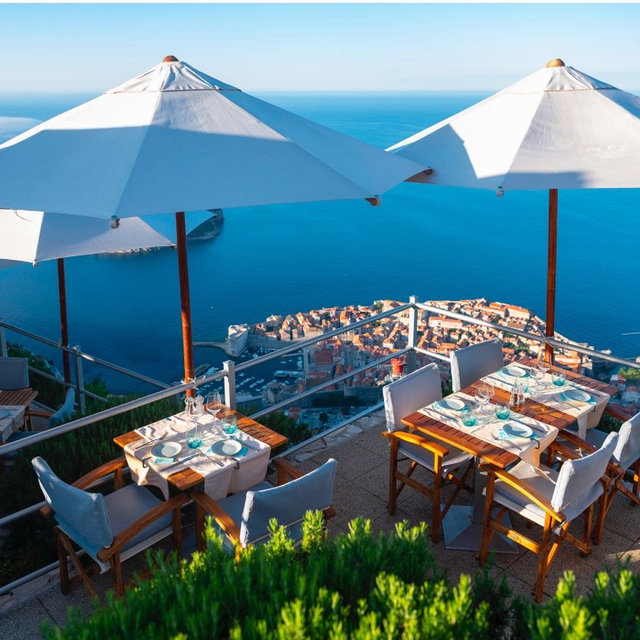 Croatia: dinner at Panorama Restaurant Dubrovnik