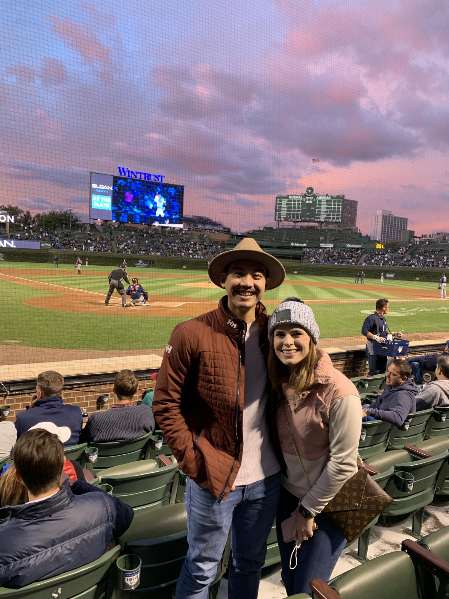 Cubs game! (They lost)