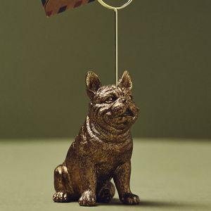 Animal Icon Photo Holder: Dog Edition - Frenchie