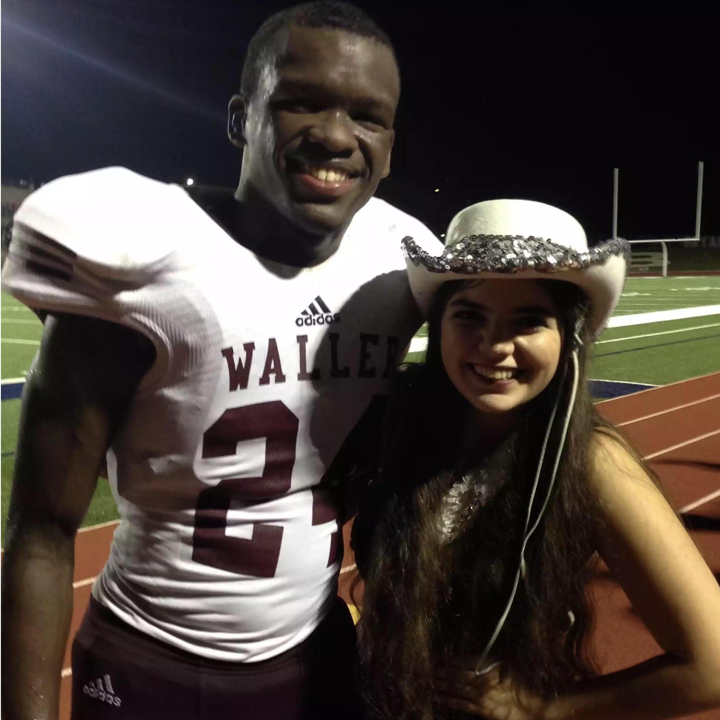 We also tried to take a picture after every football game.