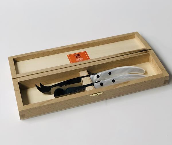 BERLINGOT CHEESE SET | S/2 | WHITE