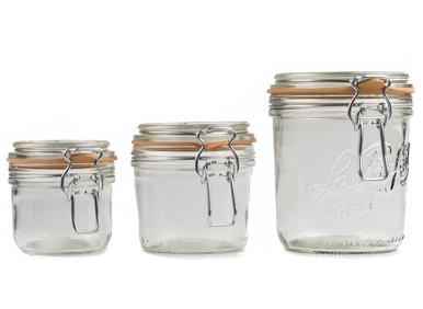 Mountain Rose 26 oz. Glass Pantry Jars