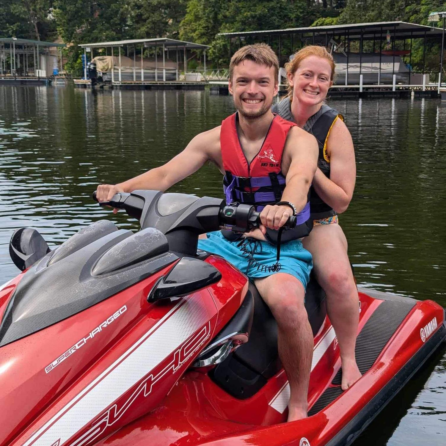 Jet-skiing round 2