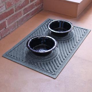 WaterHog Wave Dog Bowl Pet Feeder Mat