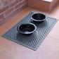 WaterHog Wave Dog Bowl Pet Feeder Mat