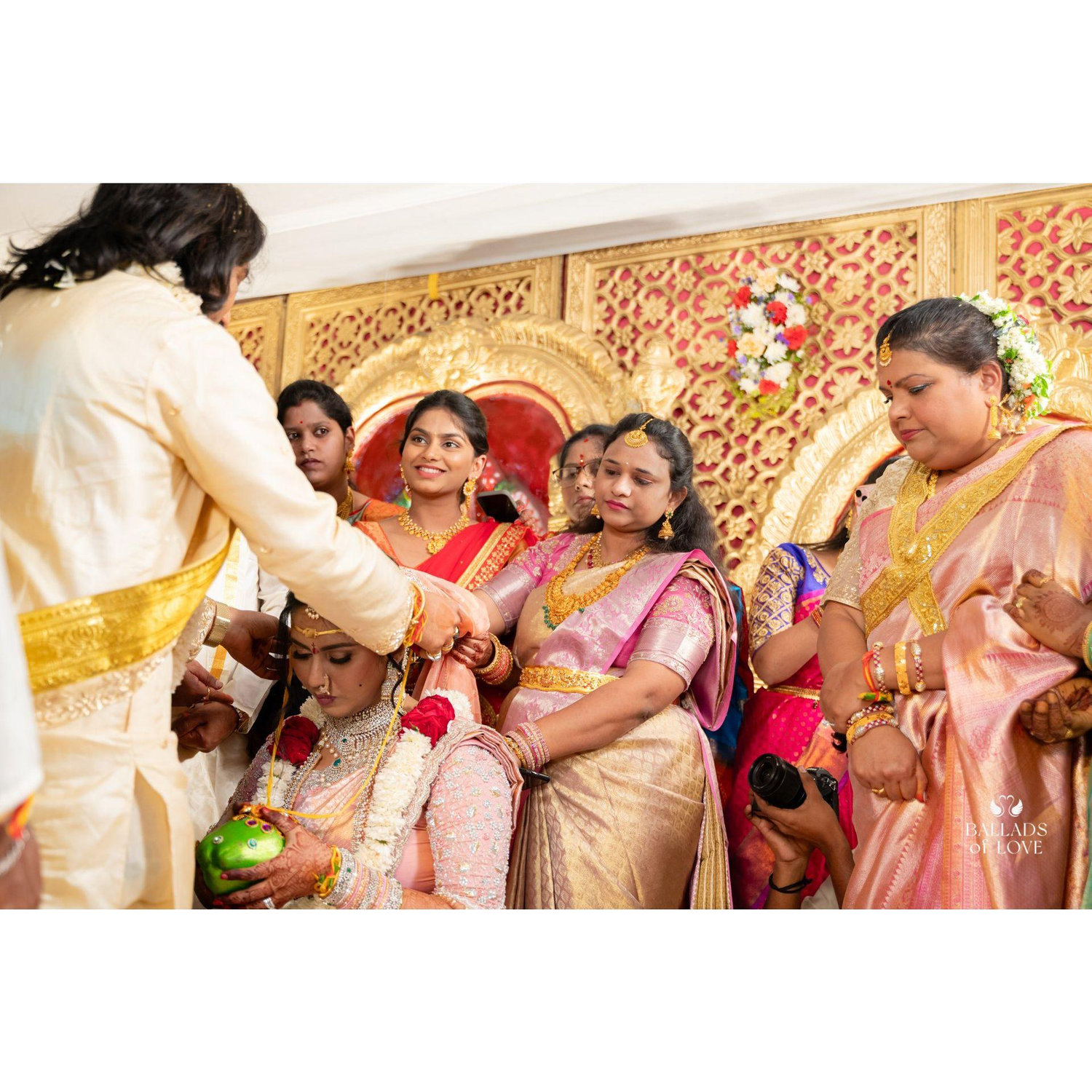 A sacred thread that binds our hearts, symbolizing commitment and love.