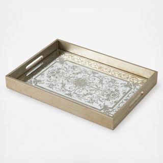 Floral Decorative Tray