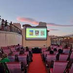 Catch an outdoor movie session