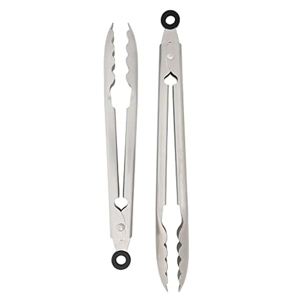 KitchenAid Universal Utility and Serving Stainless Steel Kitchen Tongs, Set of 2
